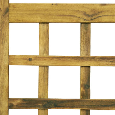 Rustika Rowe -  5Panel Room Divider/Trellis Solid Acacia Wood 200x170 cm